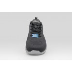 Skechers Track - Broader Ανδρικά Sneakers Μαύρα, Γκρι
