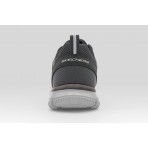 Skechers Track - Broader Ανδρικά Sneakers Μαύρα, Γκρι