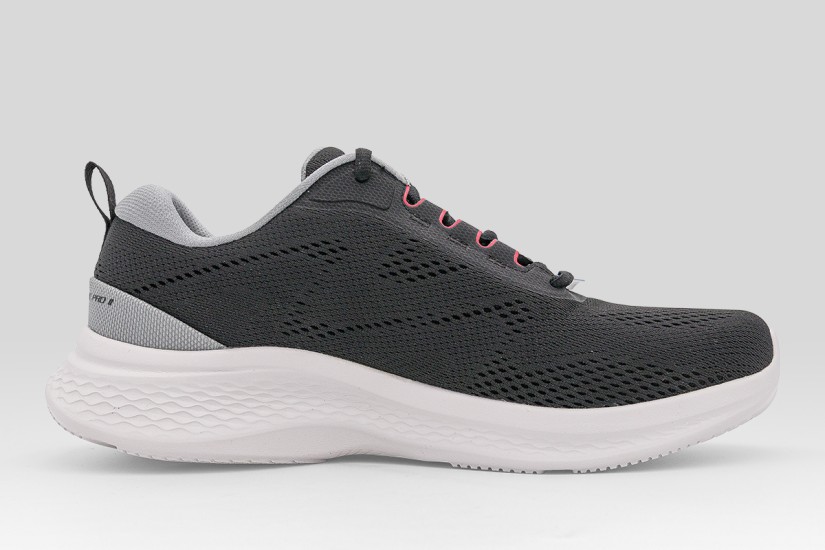 Skechers Berrix Lite Pro 2.0 Ανδρικά Sneakers Μαύρα, Λευκά, Γκρι