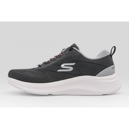Skechers Berrix Lite Pro 2.0 Ανδρικά Sneakers Μαύρα, Λευκά, Γκρι