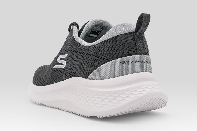 Skechers Berrix Lite Pro 2.0 Ανδρικά Sneakers Μαύρα, Λευκά, Γκρι