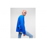 Karl Lagerfeld Relaxed Seamed Sweat Μπλούζα Με Λαιμόκοψη Ανδρική (235D1802 J105)