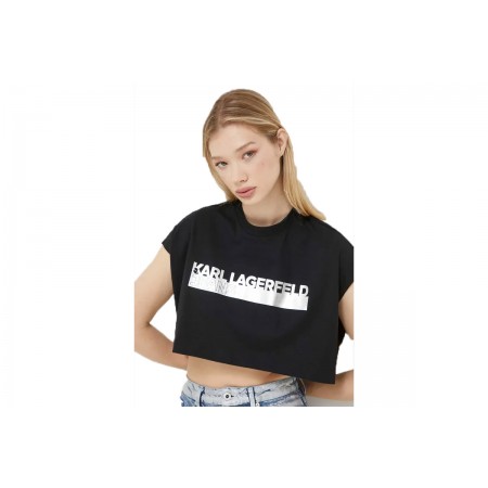 Karl Lagerfeld Oversized Sless Tee T-Shirt Γυναικείο 