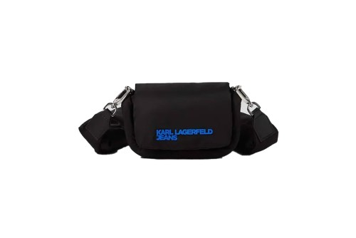 Karl Lagerfeld Padded Nylon Pouchette Τσαντάκι Χιαστί - Ώμου (235J3034 J101)