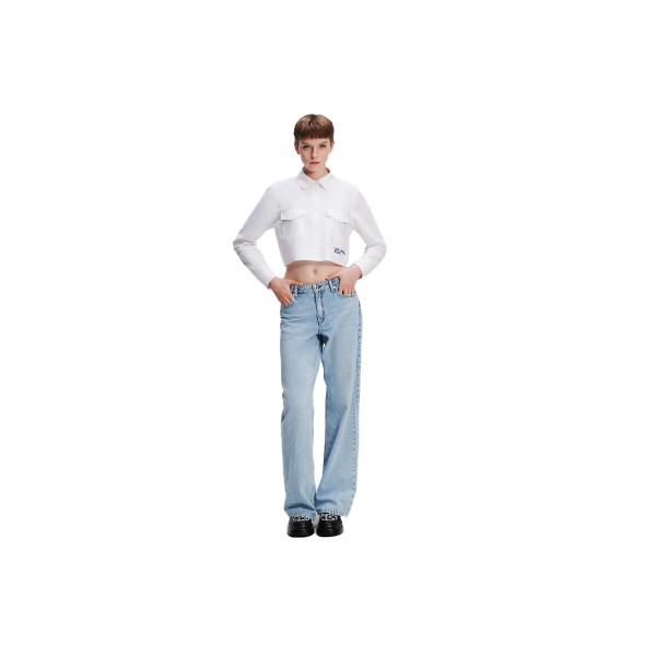 Karl Lagerfeld Mr Relaxed Denim Παντελόνι Τζιν Γυναικείο (236J1116 J124)