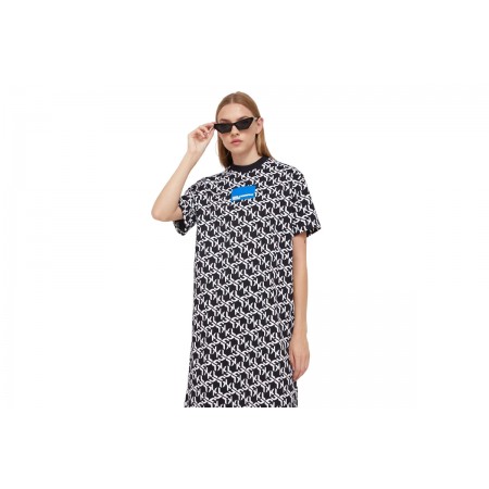 Karl Lagerfeld Monogram Aop Sslv T Dress Φόρεμα Mini 