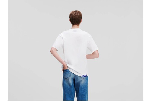Karl Lagerfeld Monogram Regular Sslv T-Shirt Γυναικείο (236J1707 J109)