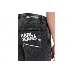 Karl Lagerfeld Denim Ανδρικό Τζιν Παντελόνι Μαύρο