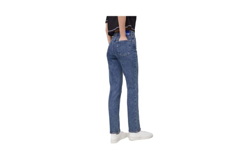 Karl Lagerfeld Hr Tapered Denim Παντελόνι Τζιν Γυναικείο (240J1114 J260)