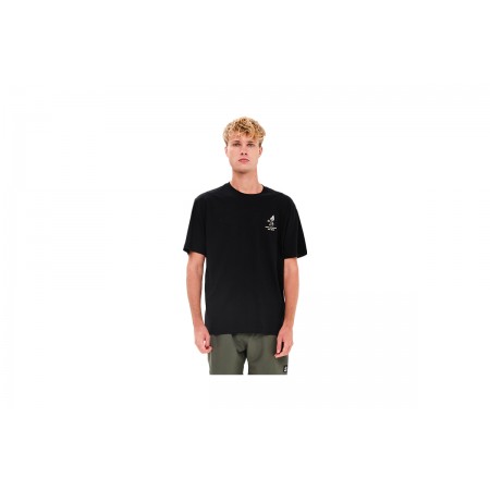 Emerson Ανδρικό Κοντομάνικο T-Shirt Μαύρο