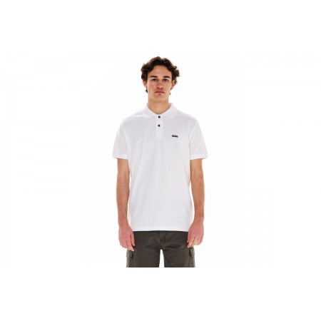 Emerson Ανδρικό Κοντομάνικο Polo T-Shirt Λευκό