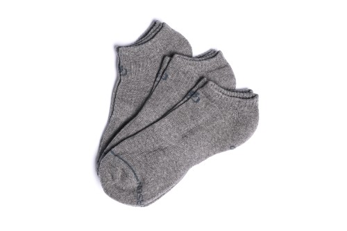 Emerson Basic Low Κάλτσες Κοντές 3 Ζευγάρια (241.EU08.41 GREY ML)