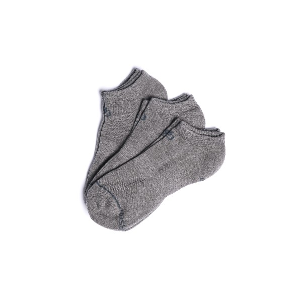 Emerson Basic Low Κάλτσες Κοντές 3 Ζευγάρια (241.EU08.41 GREY ML)