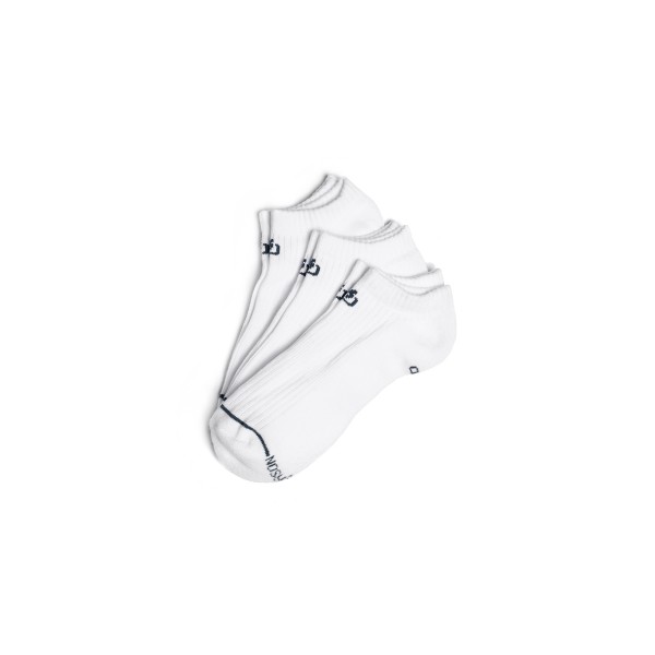 Emerson Basic Low Κάλτσες Κοντές 3 Ζευγάρια (241.EU08.41 WHITE)