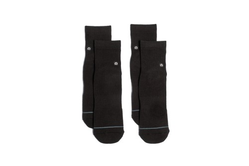 Emerson Basic Mid Crew Κάλτσες Ψηλές 2 Ζευγάρια (241.EU08.43 BLACK-BLACK)