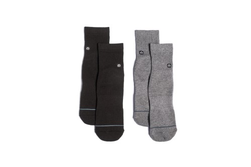Emerson Κάλτσες Ψηλές 2 Ζευγάρια (241.EU08.43 BLACK-GREY ML)
