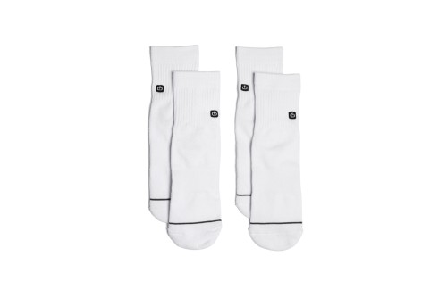 Emerson Basic Mid Crew Κάλτσες Ψηλές 2 Ζευγάρια (241.EU08.43 WHITE-WHITE)