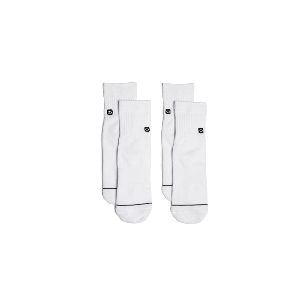 Emerson Basic Mid Crew Kάλτσες Ψηλές 2 Ζευγάρια (241.EU08.43 WHITE-WHITE)