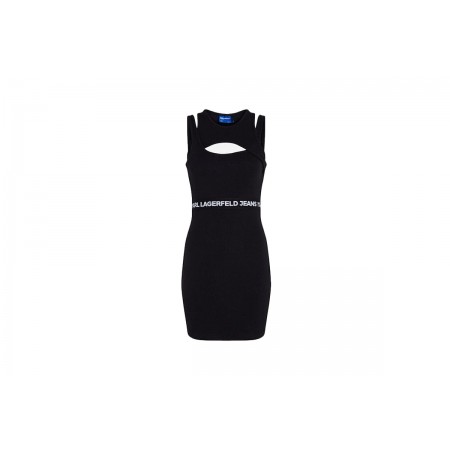 Karl Lagerfeld Logo Elastic Tank Dress Φόρεμα Mini Γυναικείο 