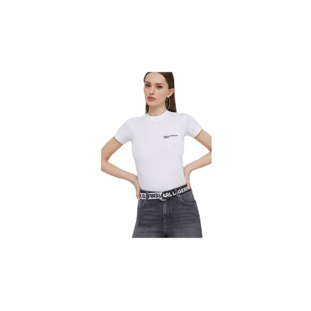Karl Lagerfeld Slimfit T-Shirt Γυναικείο 
