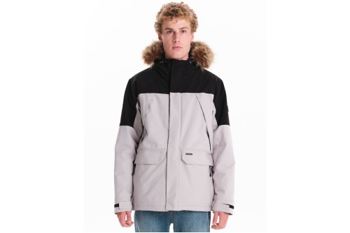 Emerson Μπουφάν Puffer Ανδρικό (242.EM10.113 ECRU-BLACK)