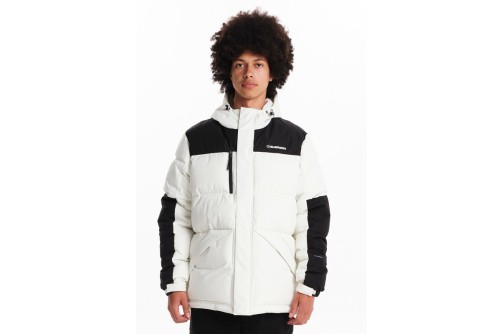 Emerson Μπουφάν Puffer Ανδρικό (242.EM10.58 OFF WHITE-BLACK)