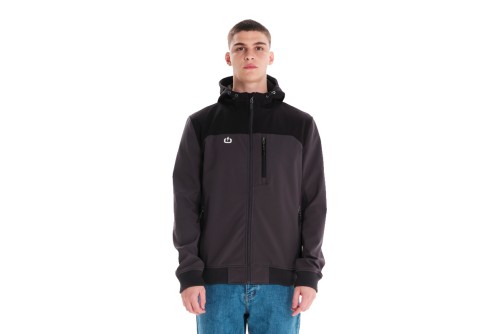Emerson Μπουφάν Αντιανεμικό Ανδρικό (242.EM11.10 D.GREY-BLACK)