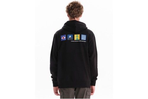 Emerson Logo Hoodie Ανδρικό (242.EM20.18 BLACK)