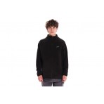 Emerson Full Zip Ανδρική Fleece Ζακέτα Μαύρη