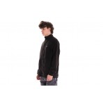 Emerson Full Zip Ανδρική Fleece Ζακέτα Μαύρη