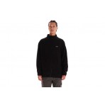 Emerson Full Zip Ανδρική Fleece Sherpa Ζακέτα Μαύρη