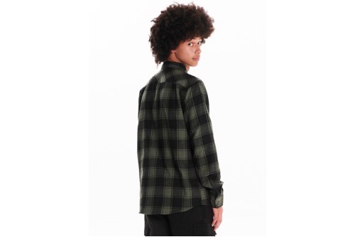 Emerson Πουκάμισο Μακρυμάνικο Ανδρικό (242.EM60.80 OLIVE-BLACK)