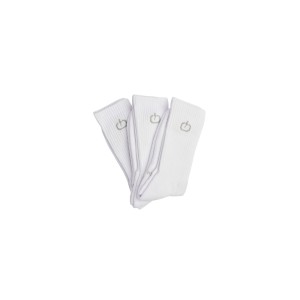 Emerson Basic Crew Kάλτσες Ψηλές 3 Ζευγάρια (242.EU08.03 WHITE)