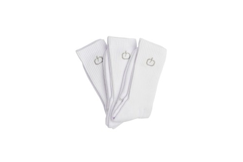 Emerson Basic Crew Κάλτσες Ψηλές 3 Ζευγάρια (242.EU08.03 WHITE)