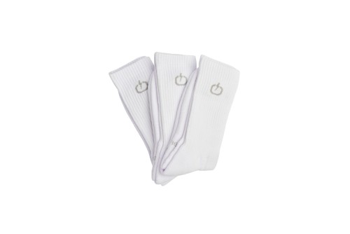 Emerson Basic Crew Κάλτσες Ψηλές 3 Ζευγάρια (242.EU08.03 WHITE)