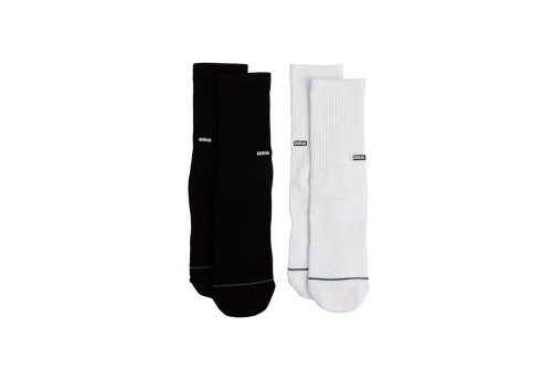 Emerson Basic Crew Κάλτσες Ψηλές 2 Ζευγάρια (242.EU08.48 WHITE-BLACK)