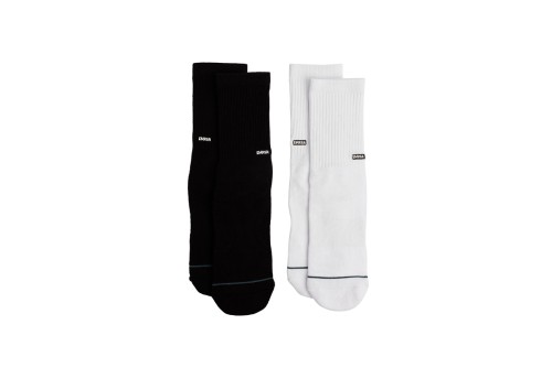 Emerson Basic Crew Κάλτσες Ψηλές 2 Ζευγάρια (242.EU08.48 WHITE-BLACK)