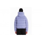 Emerson Γυναικείο Puffer Μπουφάν με Κουκούλα Βιολετί