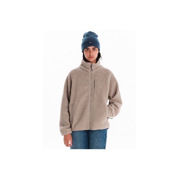 Emerson Μπουφάν Sherpa Γυναικείο (242.EW172.05 MILKY WHITE)