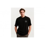 Emerson Protect Your Nature Ανδρικό Κοντομάνικο T-Shirt Μαύρο