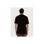 Emerson Protect Your Nature Ανδρικό Κοντομάνικο T-Shirt Μαύρο