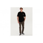 Emerson Protect Your Nature Ανδρικό Κοντομάνικο T-Shirt Μαύρο