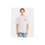 Emerson Protect Your Nature Ανδρικό Κοντομάνικο T-Shirt Λευκό