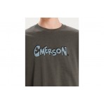 Emerson Ανδρικό Κοντομάνικο T-Shirt Πράσινο