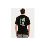 Emerson TAKOYAKI Ανδρικό Κοντομάνικο T-Shirt Μαύρο