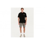 Emerson TAKOYAKI Ανδρικό Κοντομάνικο T-Shirt Μαύρο