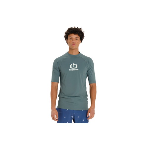 Emerson Rashguard Μπλούζα Uv Protection Ανδρική (251.EM56.02 PINE A)
