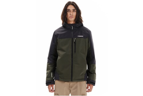 Emerson Hooded Μπουφάν Αντιανεμικό Ανδρικό (252.EM10.115 PINE GREEN-EBONY)