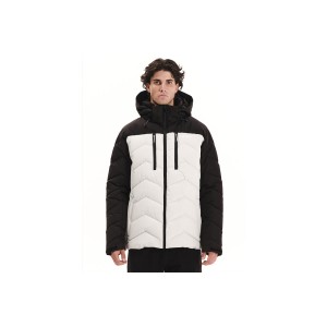 Emerson Detachable Hood Μπουφάν Puffer Ανδρικό (252.EM10.23 CLAY GREY-BLACK)