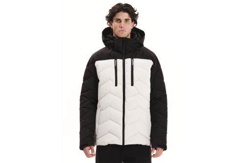 Emerson Detachable Hood Μπουφάν Puffer Ανδρικό (252.EM10.23 CLAY GREY-BLACK)